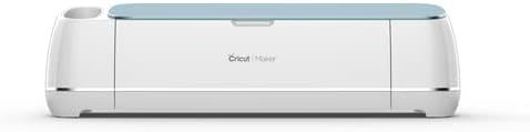 Cricut Maker in Blue & Digital Content Library Bundle - Smart Cutting Machine - Cuts 300+ Materia... | Amazon (US)