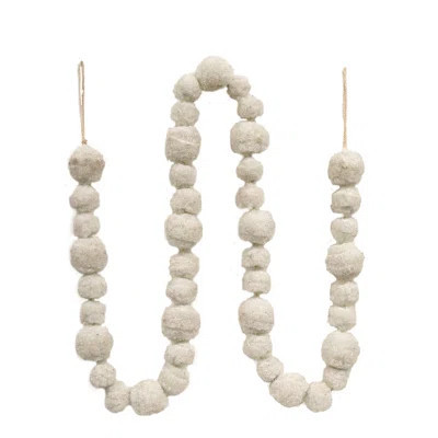 Glitter Snowball Garland | Wayfair North America