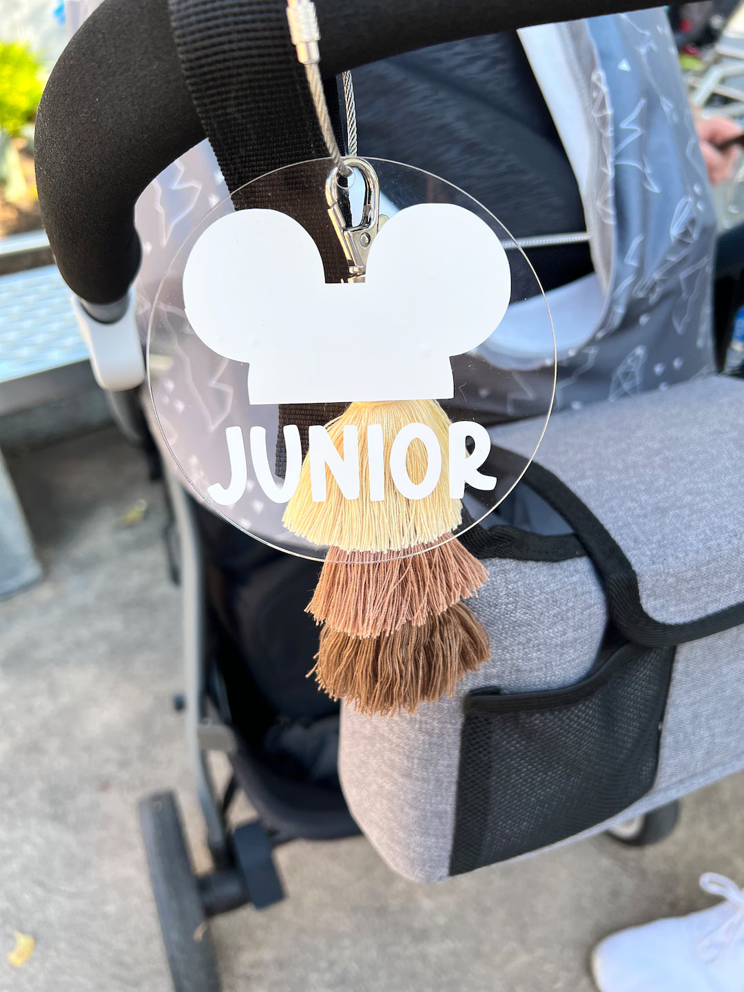 Disney Inspired Stroller Tag | WDW Custom Tag | Acrylic Personalized Stroller Tag | Disney Bag Ta... | Etsy (US)