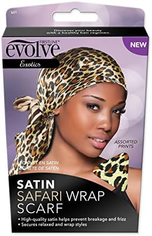 Amazon.com: FIRSTLINE Evolve Exotics Satin SAFARI Wrap Scarf : Clothing, Shoes & Jewelry | Amazon (US)
