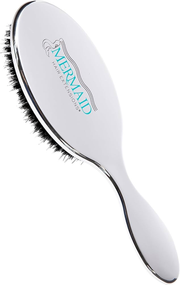 Boar Bristle Brush, Gentle Hair Extension and Wig Care with Natural Bristles for Smoothing Stylin... | Amazon (US)