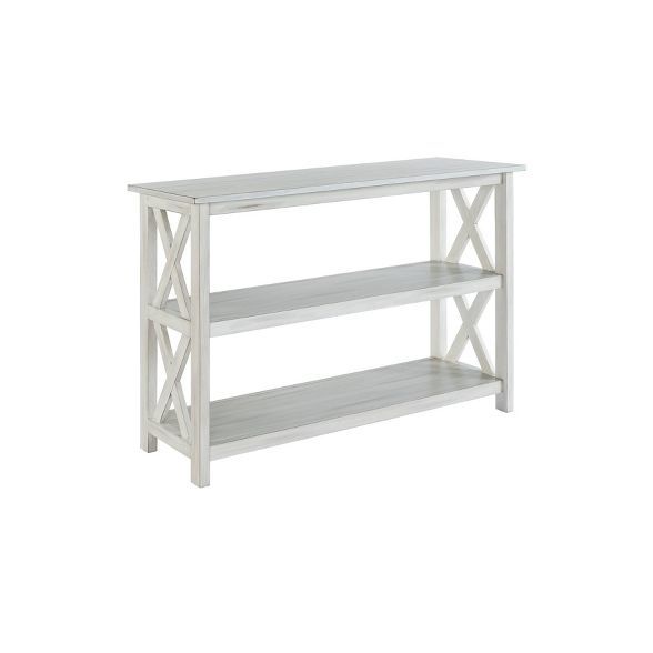 Jamestown 2 Shelf Entryway Table White - Boraam | Target