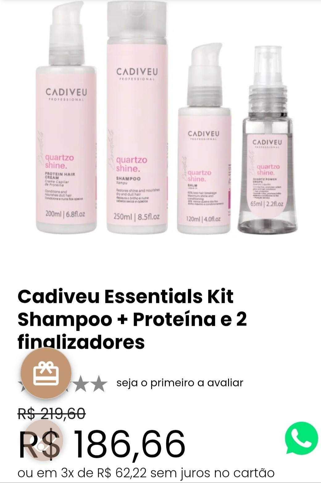 Esse kit é maravilhoso e vai salvar o seu cabelo. E está na promoção olha o link aqui em baixo.

#LTKbrasil #LTKbeleza #LTKpromo