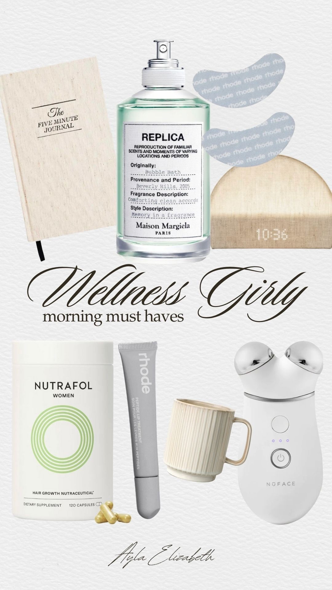 My wellness girly morning must haves 🫧 

#wellness #wellnessgirl #morningmusthaves 

#LTKmorningroutine #LTKselfcare #LTKBeauty