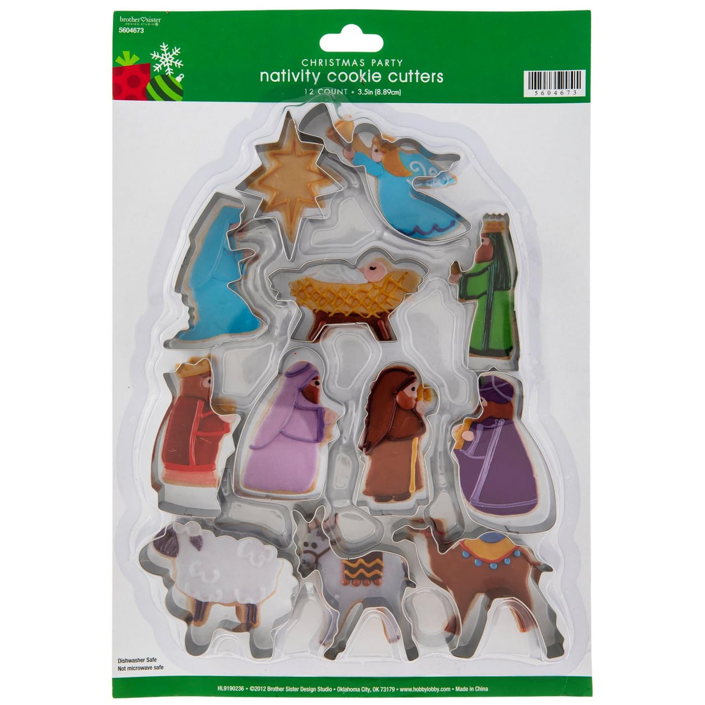 Hobby Lobby Nativity Metal Cookie Cutters | Amazon (US)