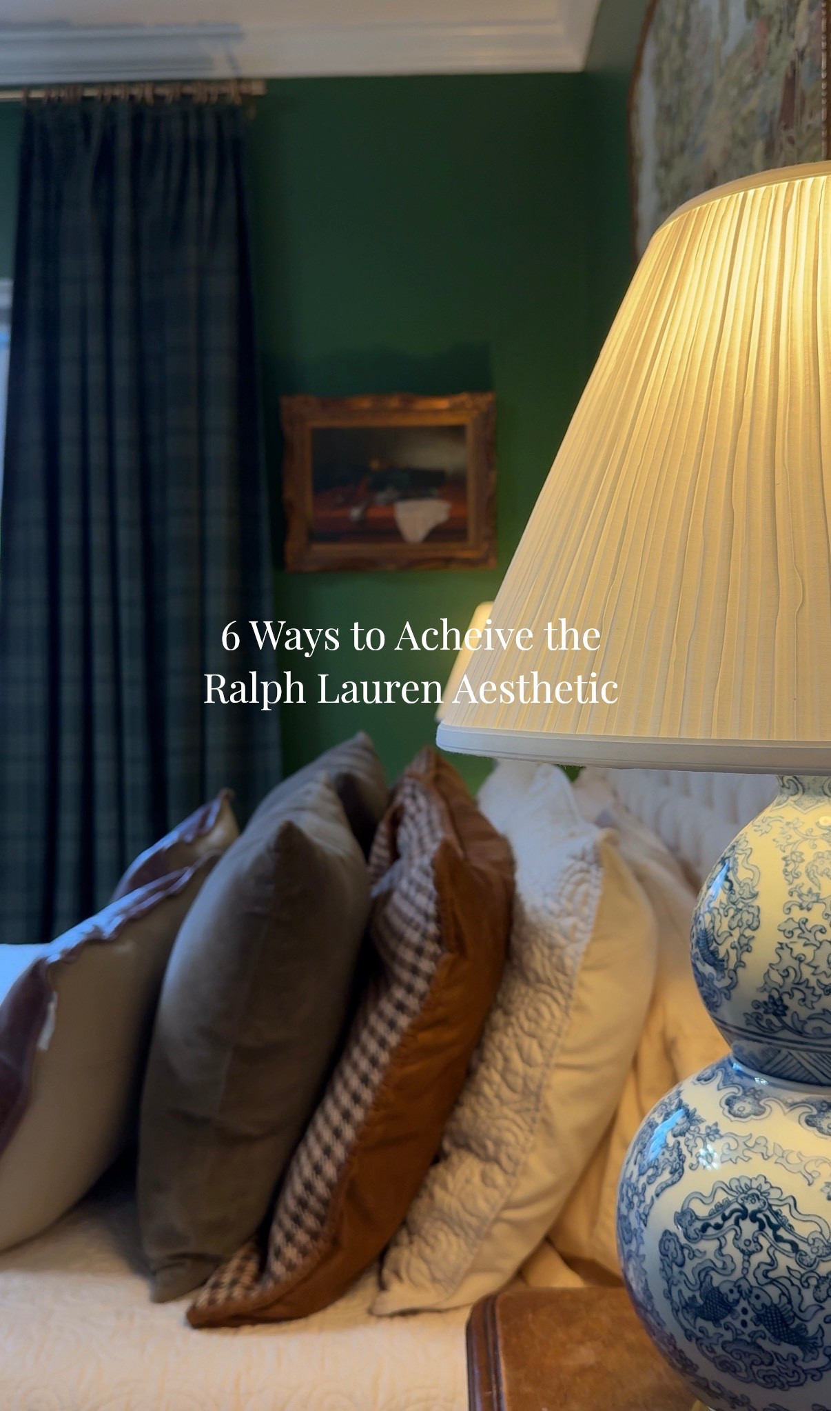 How to achieve the Ralph Lauren aesthetic at home 🤍

It’s all about layering timeless elements—warm wood tones, classic patterns, soft lighting, and pieces that feel collected over time. I’ve linked some of my favorite pieces that help create that rich, lived-in feel I love.

These are the kinds of details that never go out of style ✨

#LTKHome