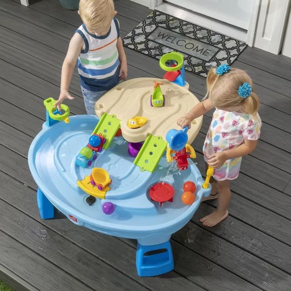 Step2 36.5" x 27.25" Plastic Sand and Water Table | Wayfair North America