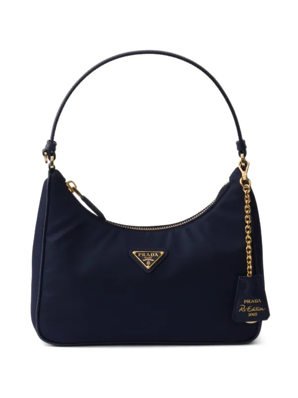 Re-Edition 2005 Re-Nylon and Saffiano mini bag | Farfetch Global