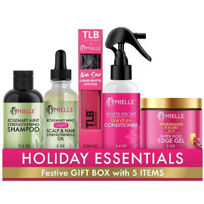 Mielle Organics Holiday Discovery Hair Treatment Gift Set - 5pc | Target