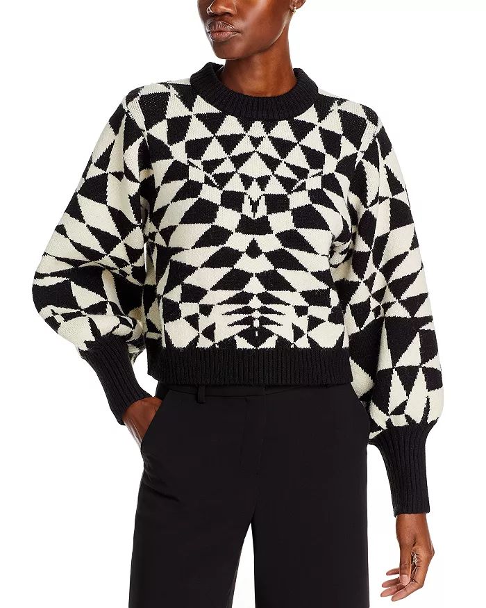 Heart Deco Knit Sweater | Bloomingdale's (US)