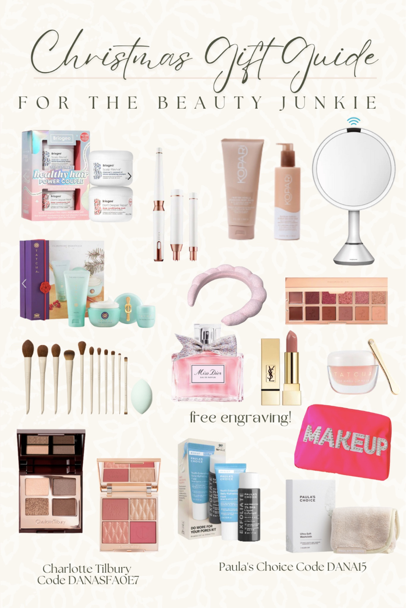 Gift Guide: Beauty lover! 
KenzKustomz code DANA10


#LTKbeauty #LTKHoliday