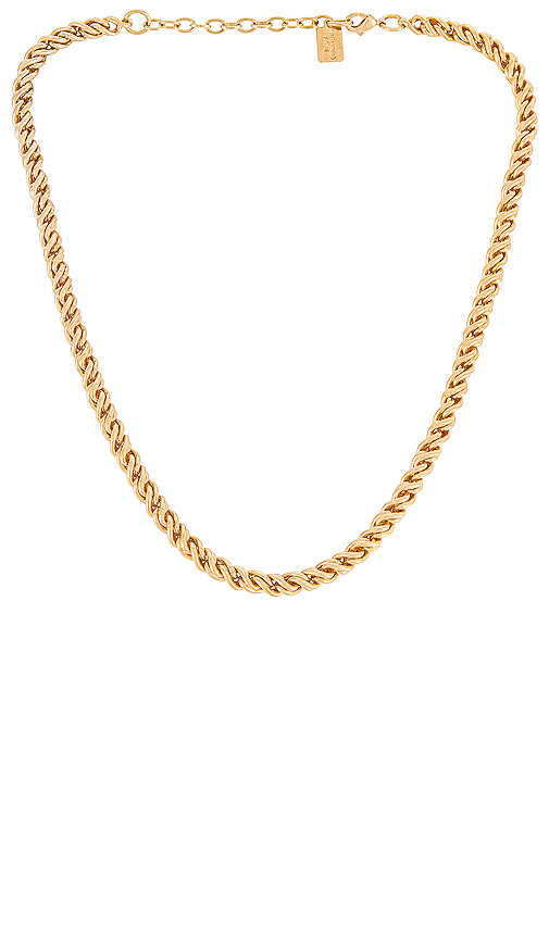 MIRANDA FRYE Adriana Necklace in Metallic Gold. | Revolve Clothing (Global)