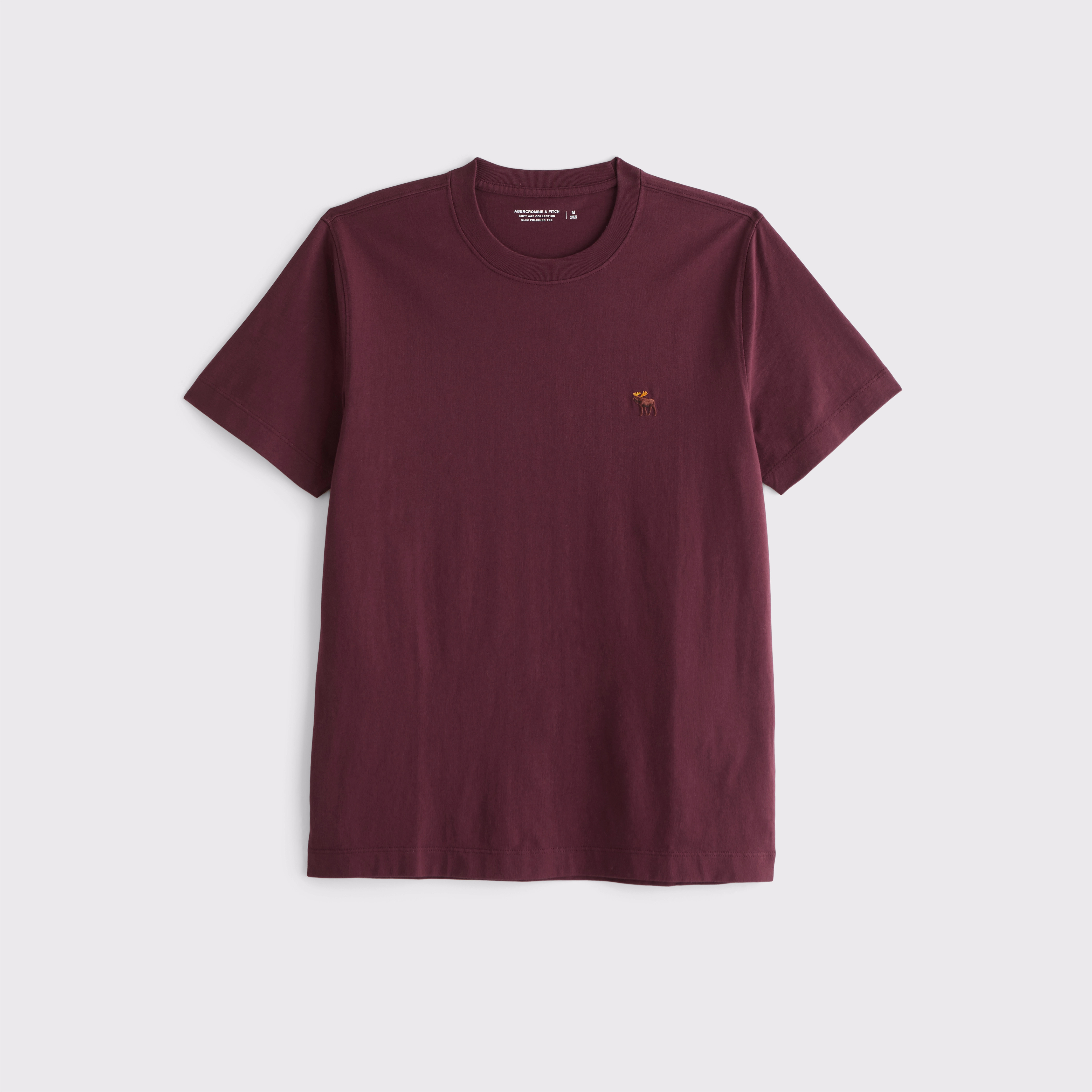 Slim Polished Signature Icon Tee | Abercrombie & Fitch (US)