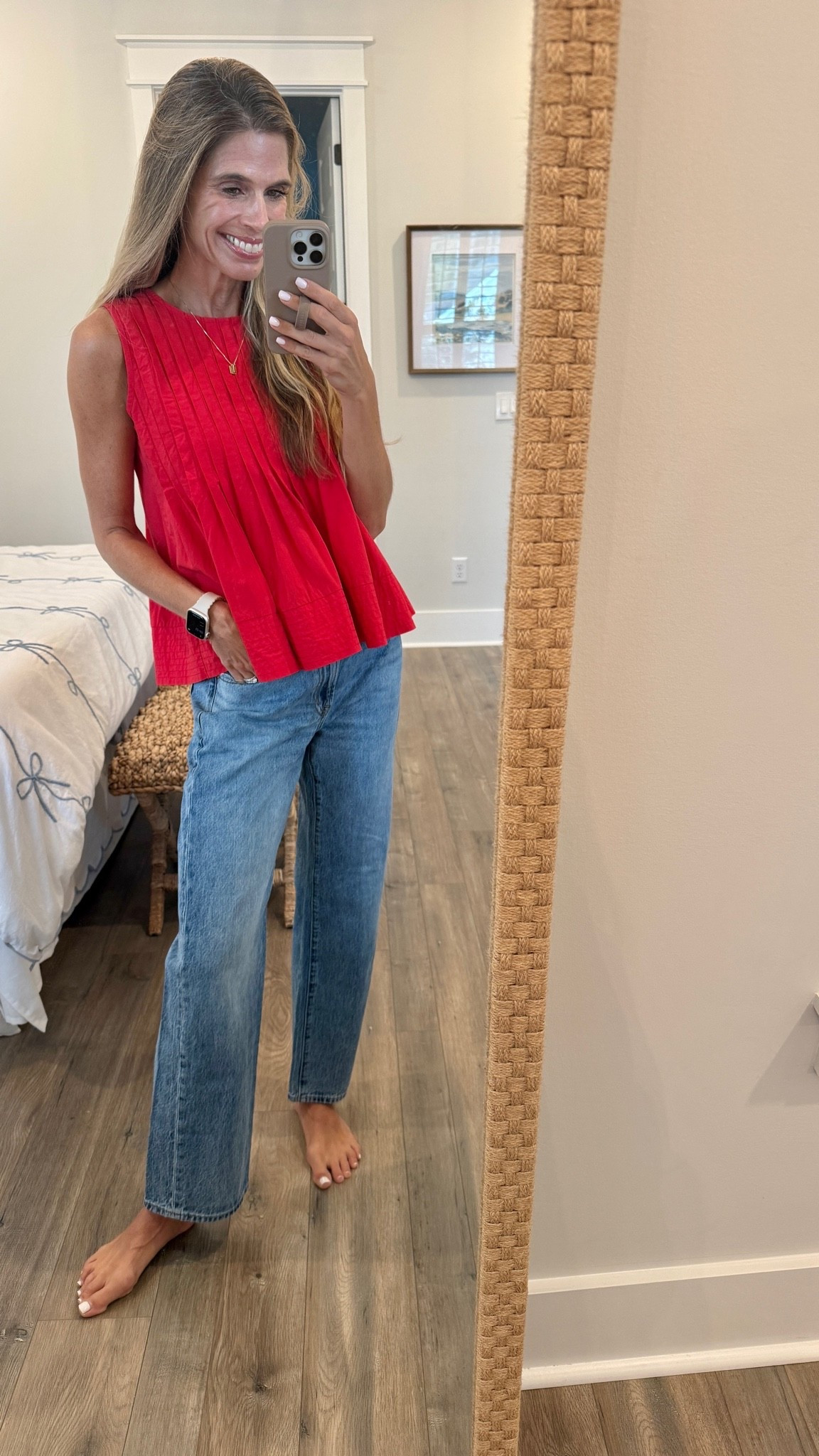 Everyday casual top from Amazon and Pistola jeans

#LTKSeasonal #LTKOver40