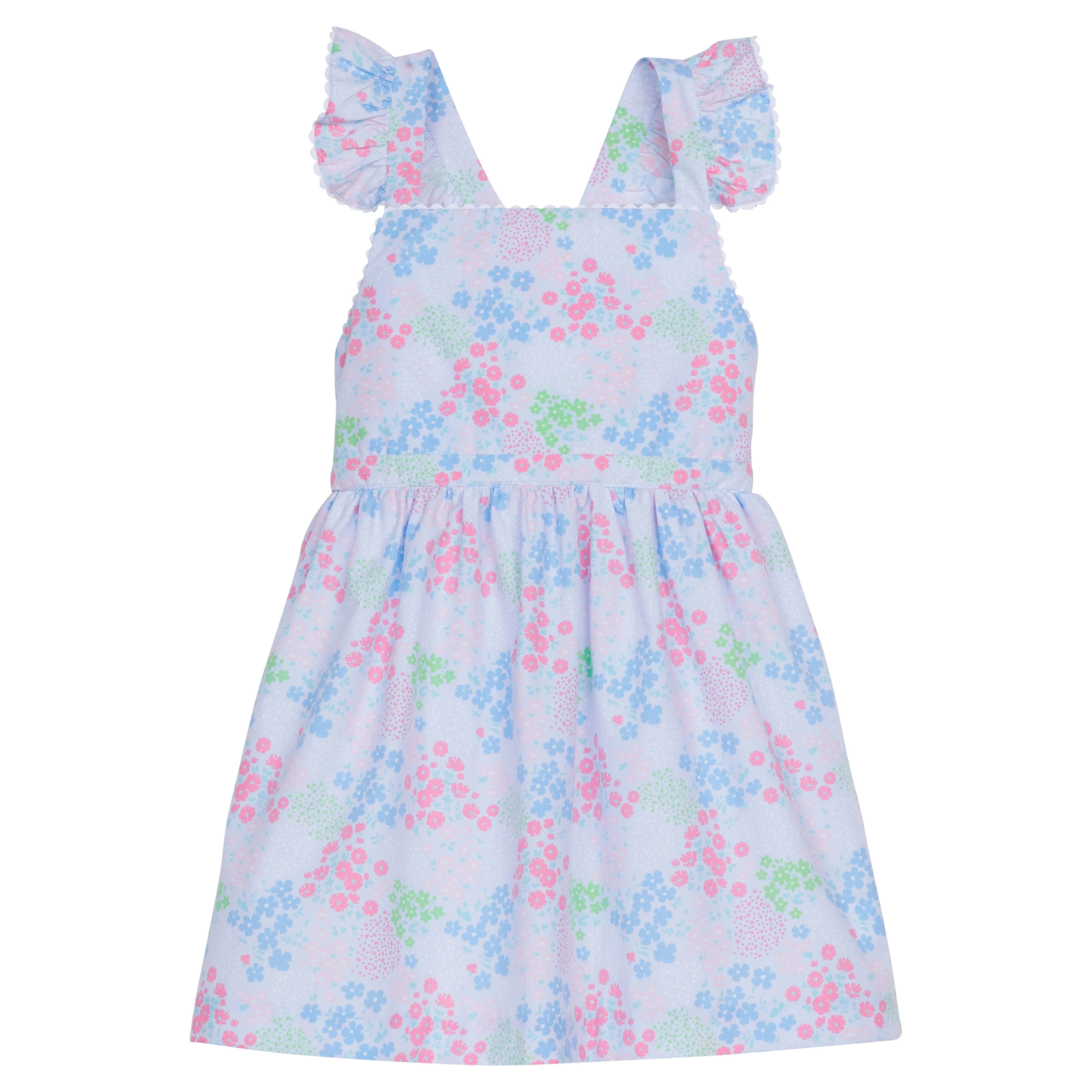 Little English Chelsea Sundress- Wingate Floral | JoJo Mommy