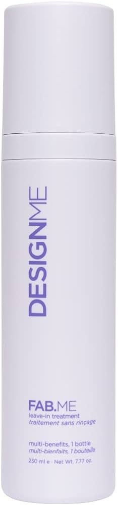 FAB.ME Leave-In Treatment by DESIGNME | Multi-Benefit Leave in Conditioner for Curly Hair | Light... | Amazon (US)