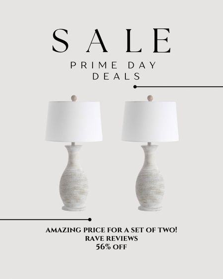 Prime day deals. Table lamps 

#LTKxPrime #LTKsalealert #LTKhome