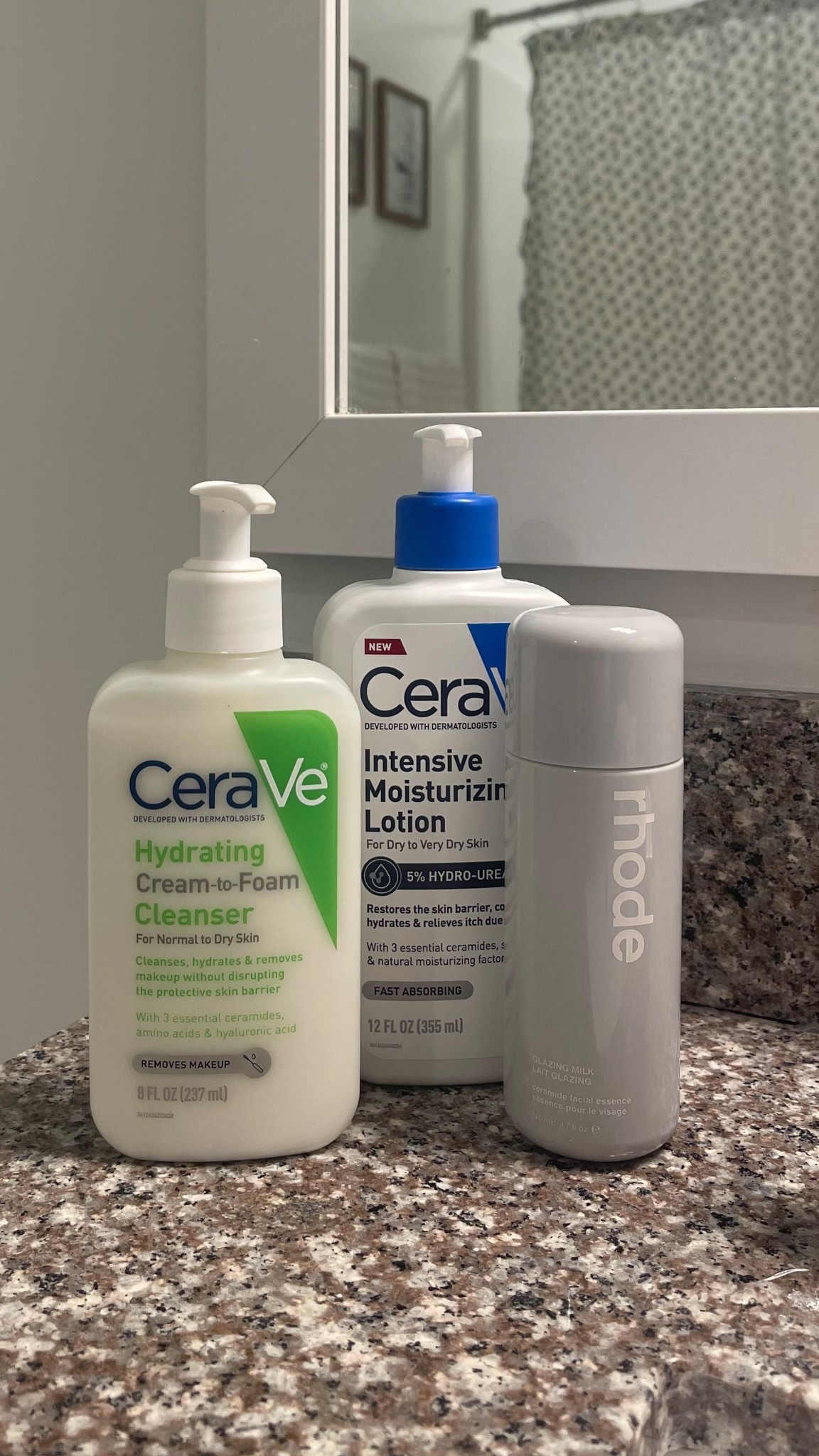 This skincare lineup has saved my dry skin this winter! I use the same routine in the evening but use the Paula’s choice liquid exfoliator in place of the rhode glazing milk!

#LTKBeauty #LTKselfcare #LTKgrwm