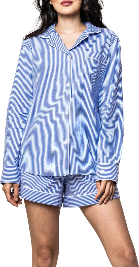 Seersucker Stripe Short Pajamas | Nordstrom
