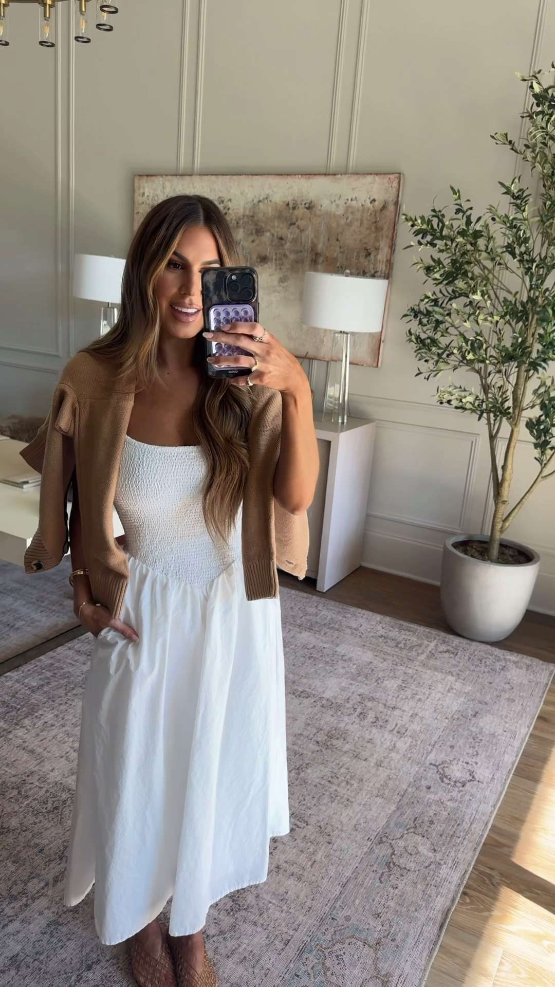 wearing a small in both 🫶🏼

@quince #quincepartner 

 