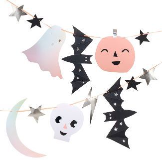 Meri Meri Pastel Halloween Garland (Pack of 1) | Target