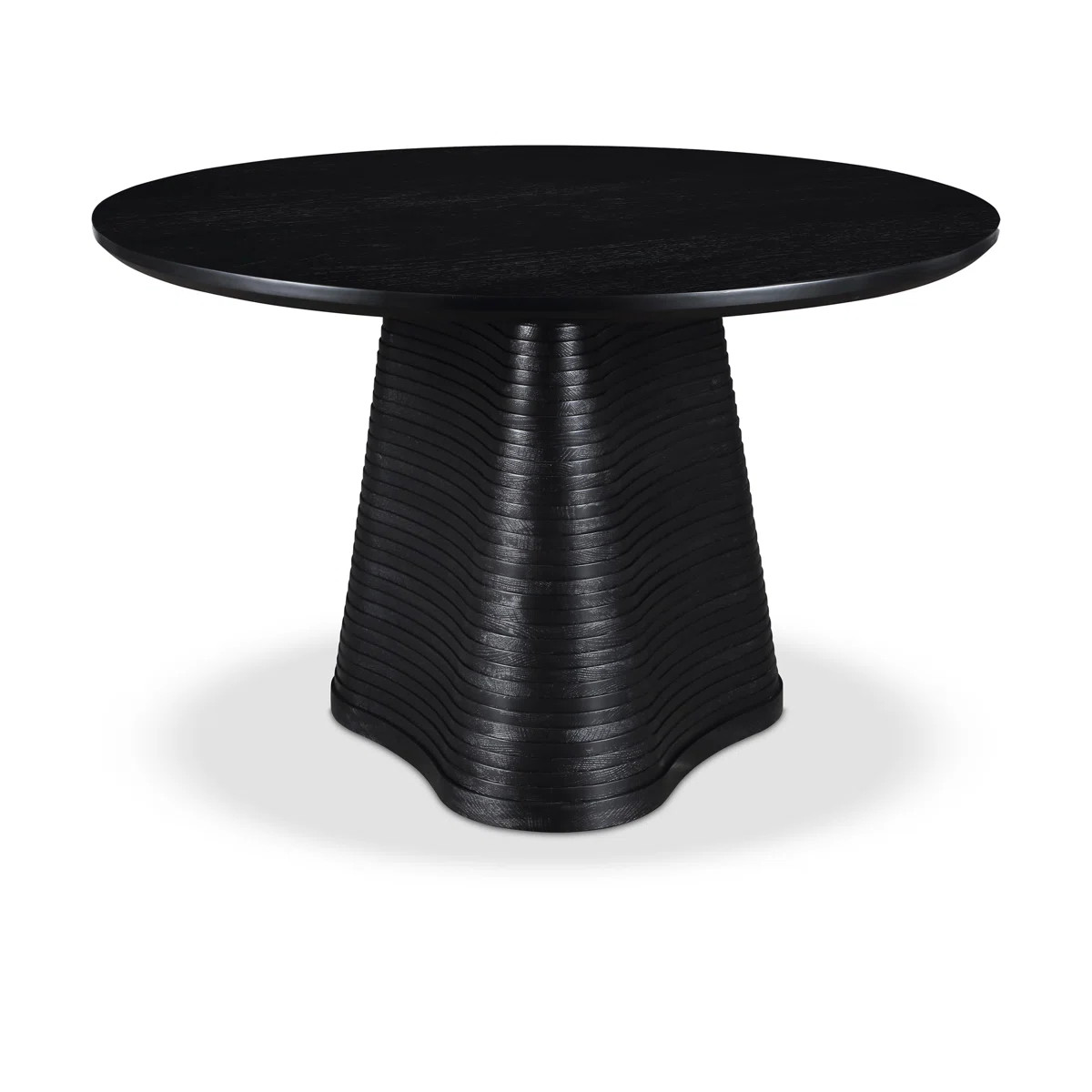 Wrought Studio™ Izahia 48" Solid Wood Pedestal Dining Table | Wayfair | Wayfair North America