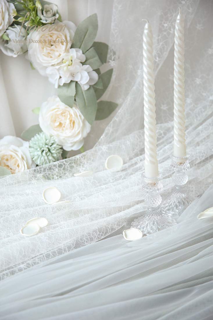 Floroom 500pcs Rose Petals Ivory Faux Silk Flower Petals for Wedding Flower Girl Basket White Ais... | Amazon (US)