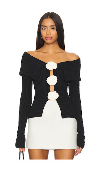 Corina Sweater in Black | Revolve Clothing (Global)