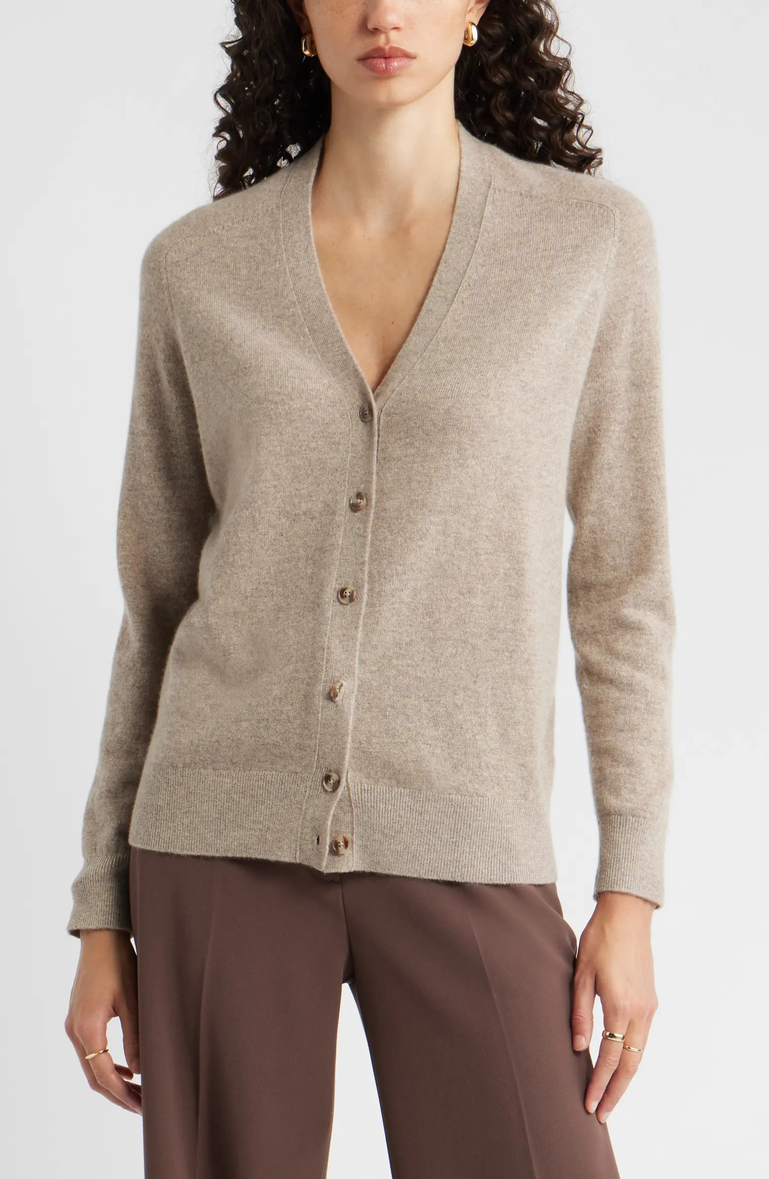 Nordstrom Cashmere V-Neck Cardigan | Nordstrom | Nordstrom