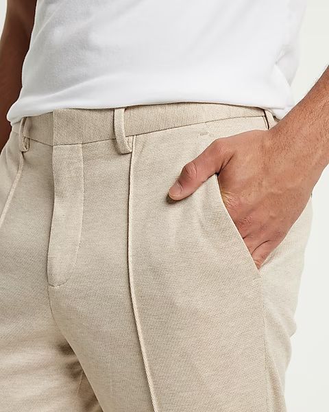 Extra Slim Stone Knit Pique Suit Pant | Express