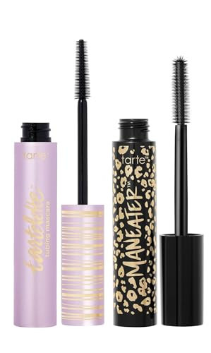 Tarte Maneater Mascara & Tartelette Tubing Mascara Duo, 0.29 Fl Oz (Black, Set of 2) | Amazon (US)