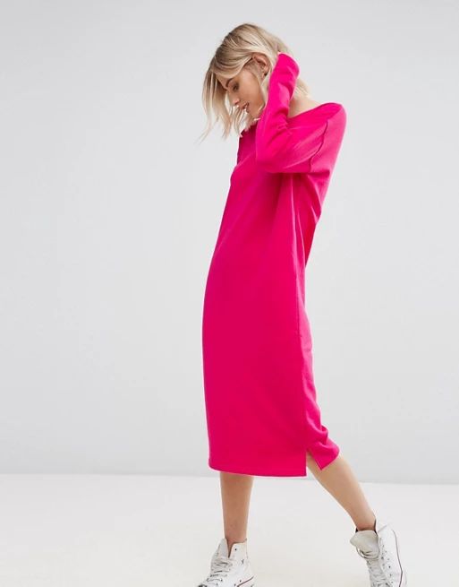 New Look Longline Midi Sweat Dress | ASOS US