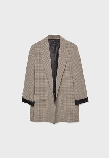 Oversize-Blazer mit Taschen - Blazer für Damen | Stradivarius Deutschland | Stradivarius DE