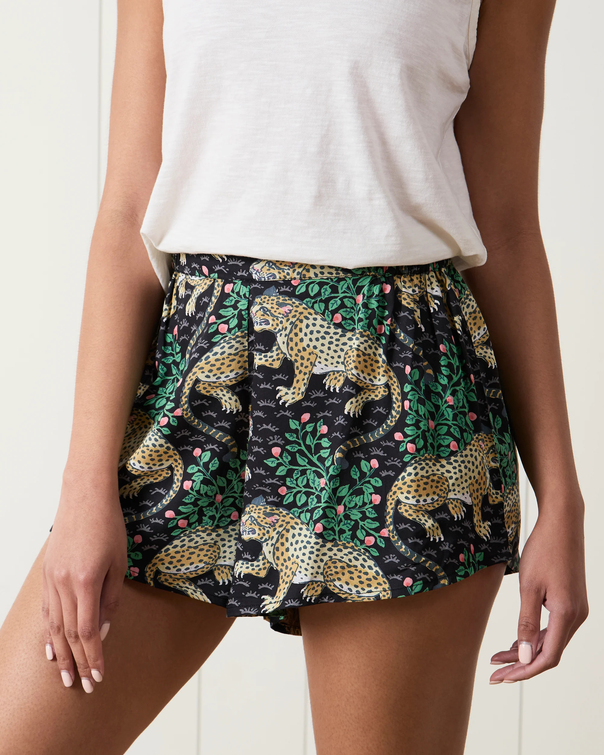 Bagheera - Satin Sweet Dreams Shorts - Ink | Printfresh