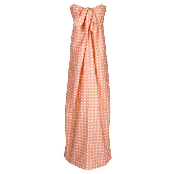 Kaia Dress, Blush Polka Dot | The Avenue