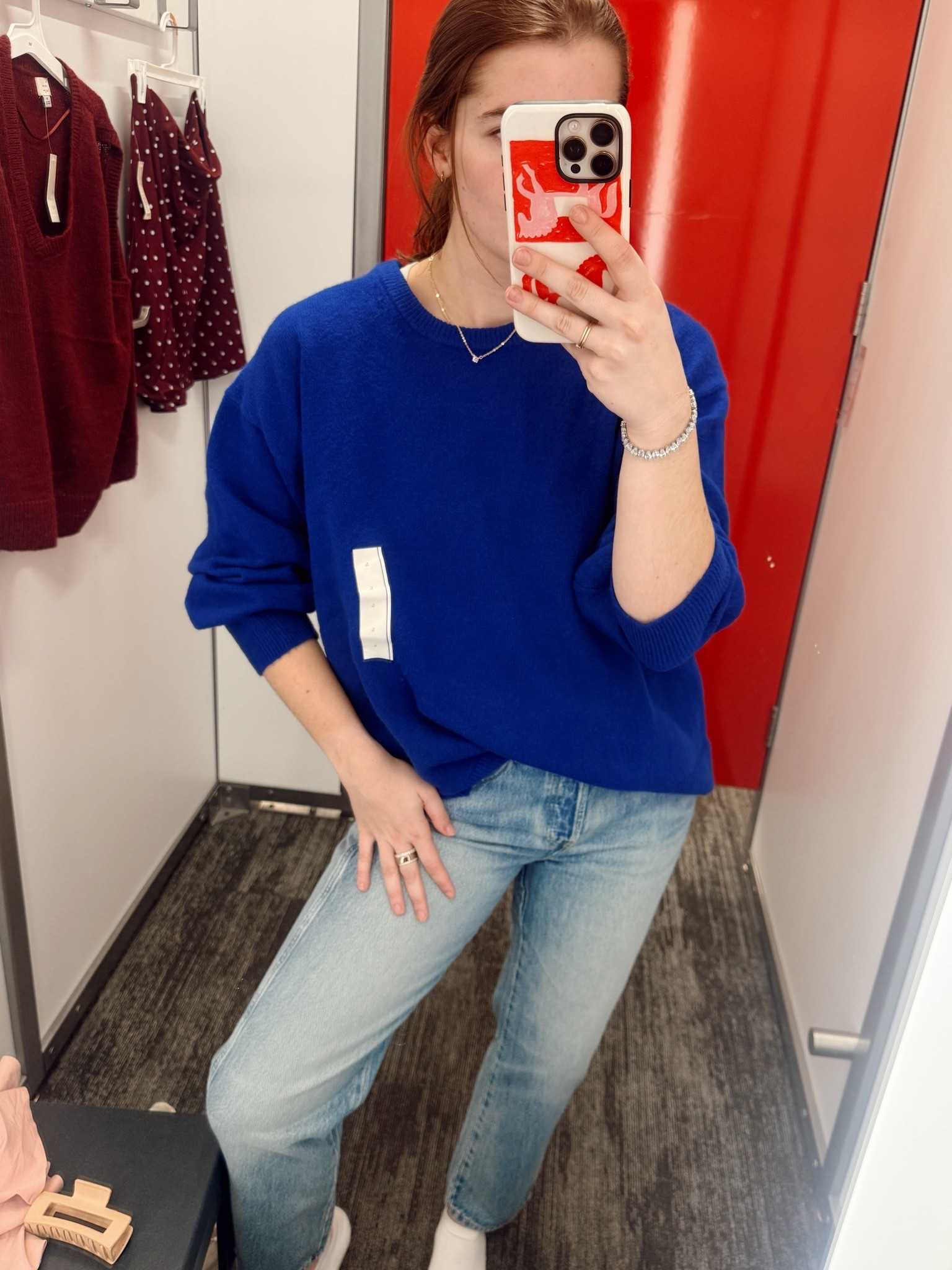 This sweater is SO soft and I love the way the sleeves balloon out! Easy to dress up or down & great price 

Comes in a bunch of colors & on sale!