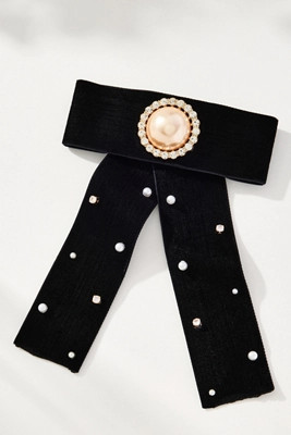 Rhinestone Bow Brooch | Anthropologie (US)