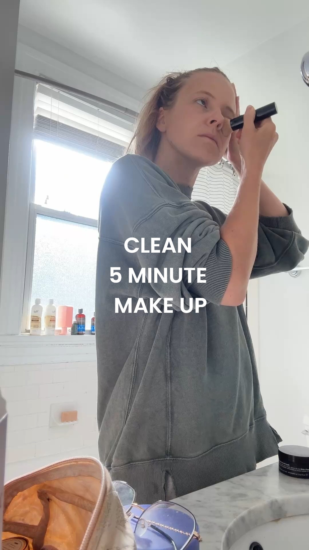 Nontoxic easy makeup routine, makeup for moms, easy makeup, quick makeup, minimal makeup 

#LTKStyleTip #LTKBeauty #LTKFindsUnder50