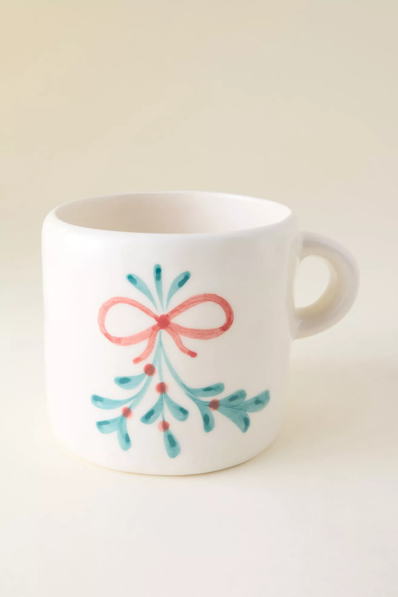 Anna + Nina Mistletoe Mug | Anthropologie (UK)