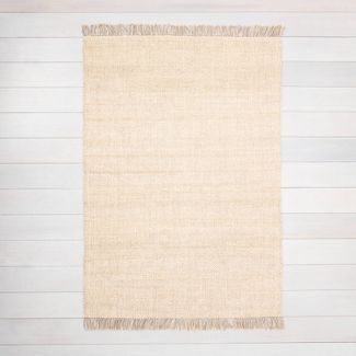 Bleached Jute Fringe Rug - Hearth & Hand™ with Magnolia | Target