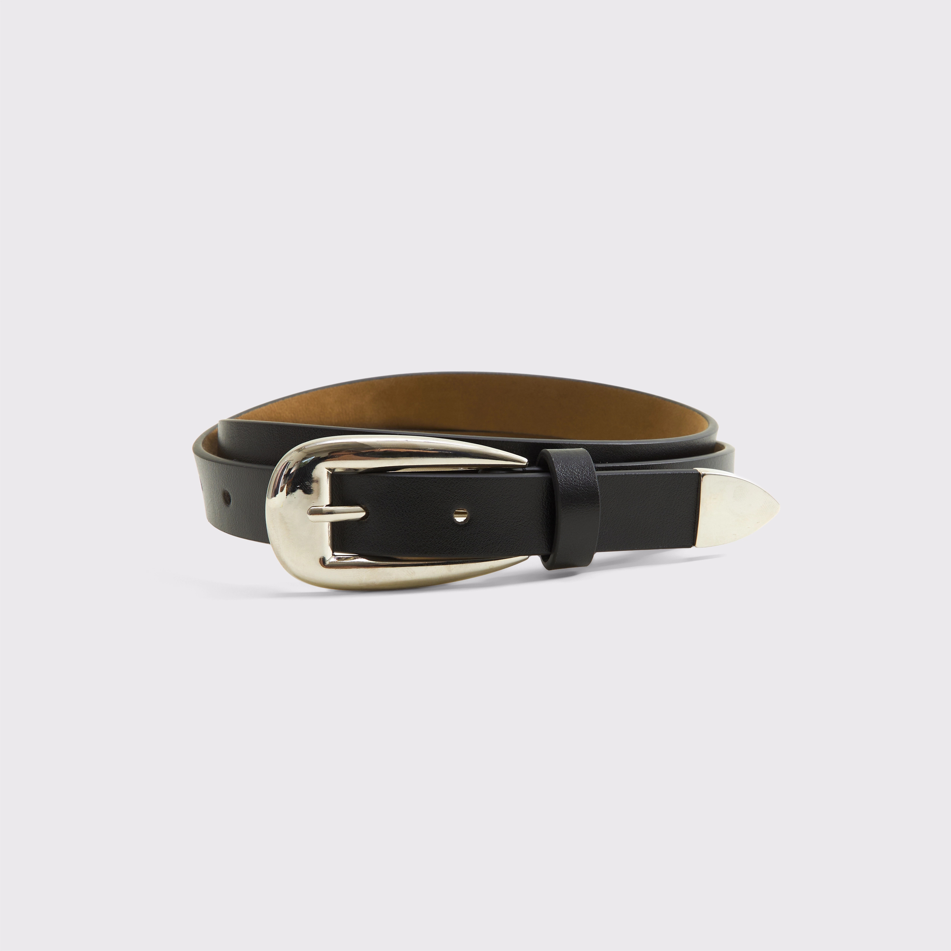 Leather Ornamental Buckle Belt | Abercrombie & Fitch (US)