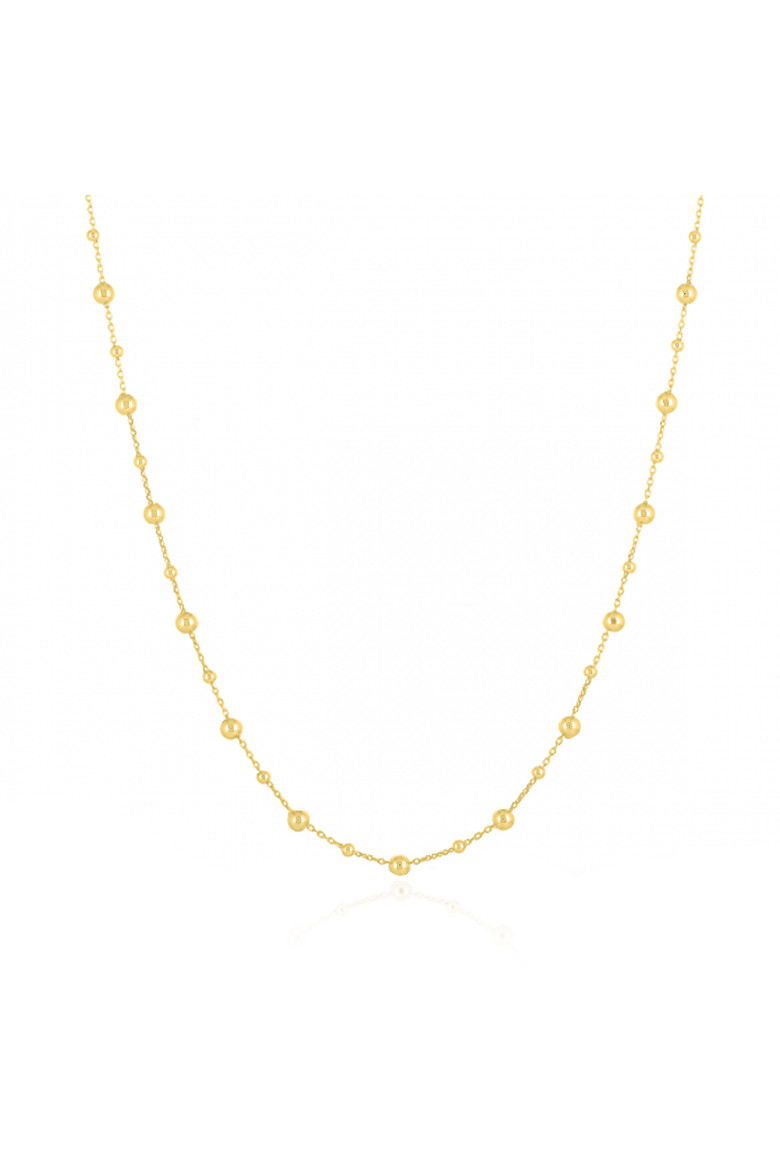 Gold Bead Station Chain Necklace (Women) | Nordstrom | Nordstrom