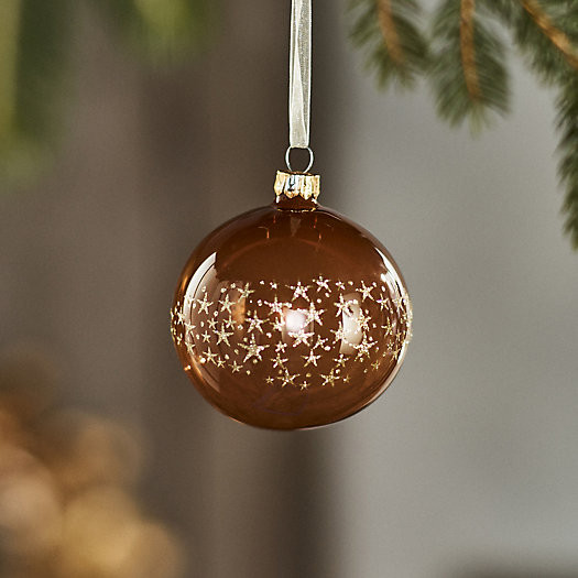 Starry Sky Glass Globe Ornament | Terrain