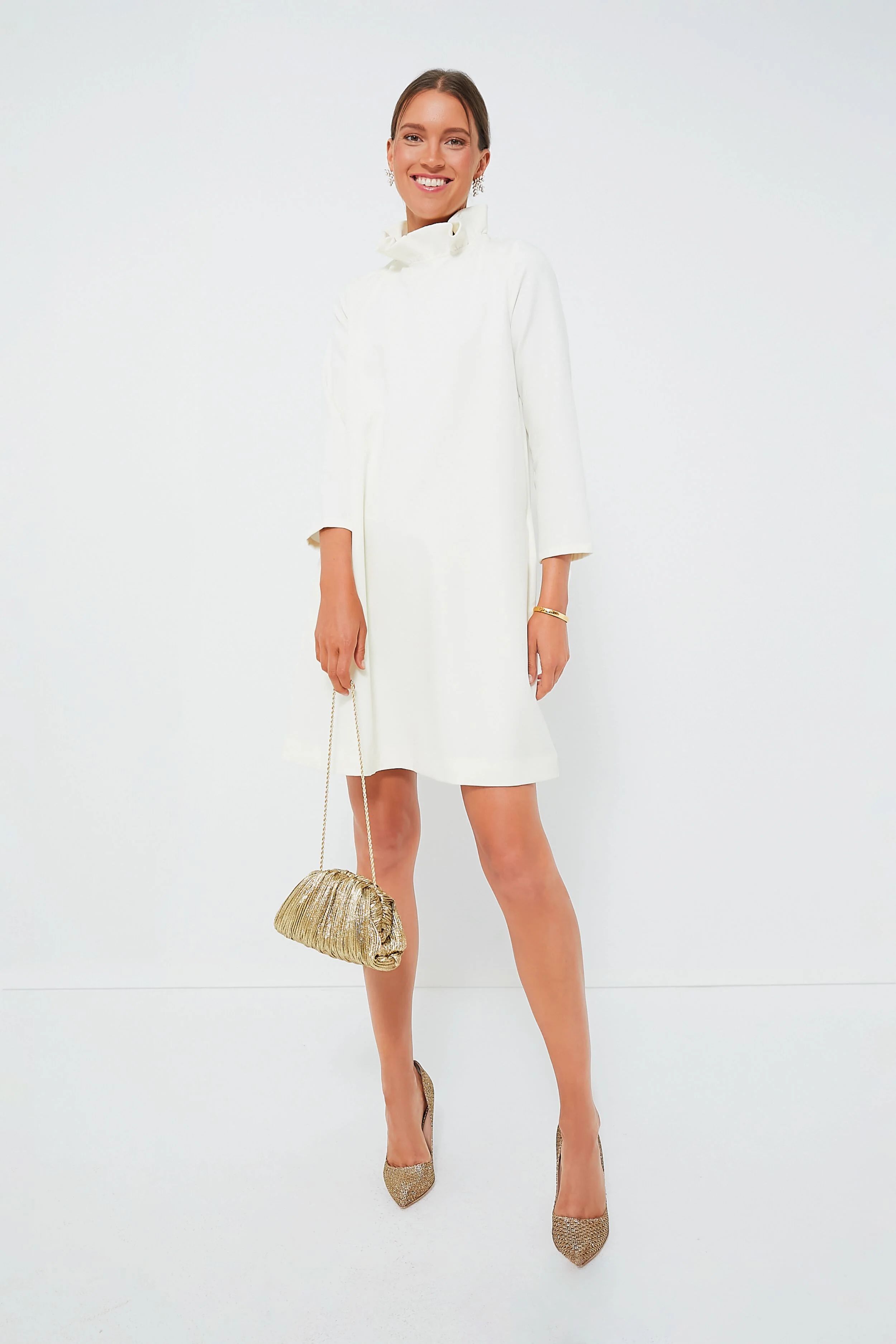 White Daphne Dress | Tuckernuck (US)