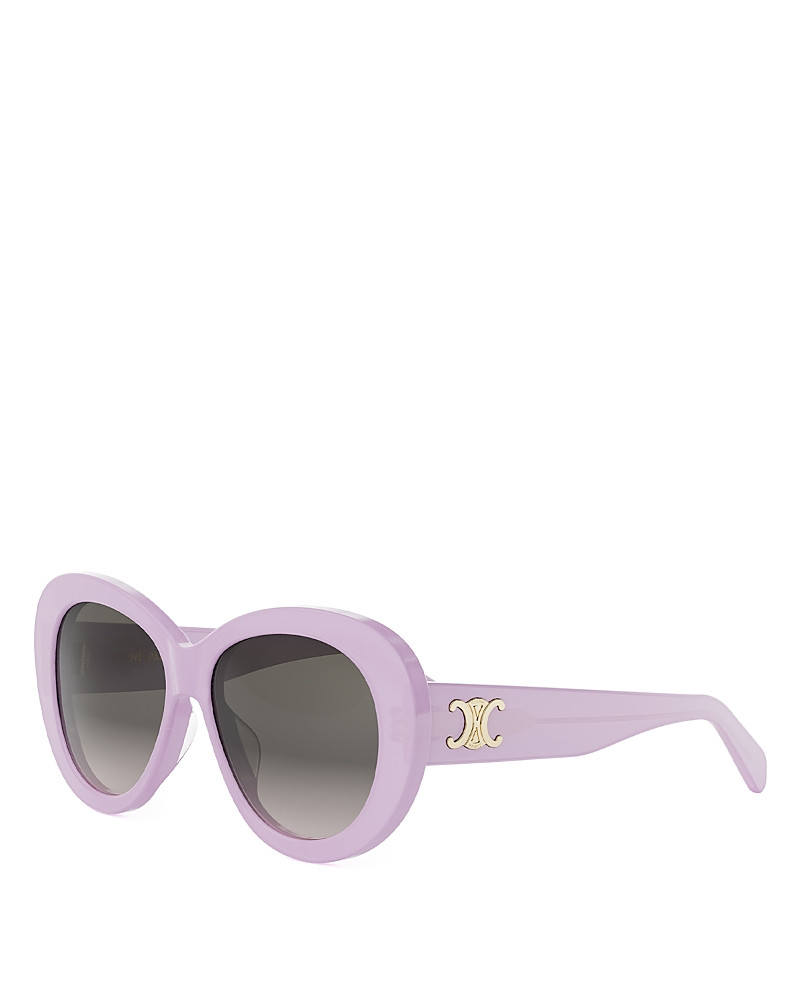 Celine Triomphe Black Butterfly Sunglasses, 55mm | Bloomingdale's (US)