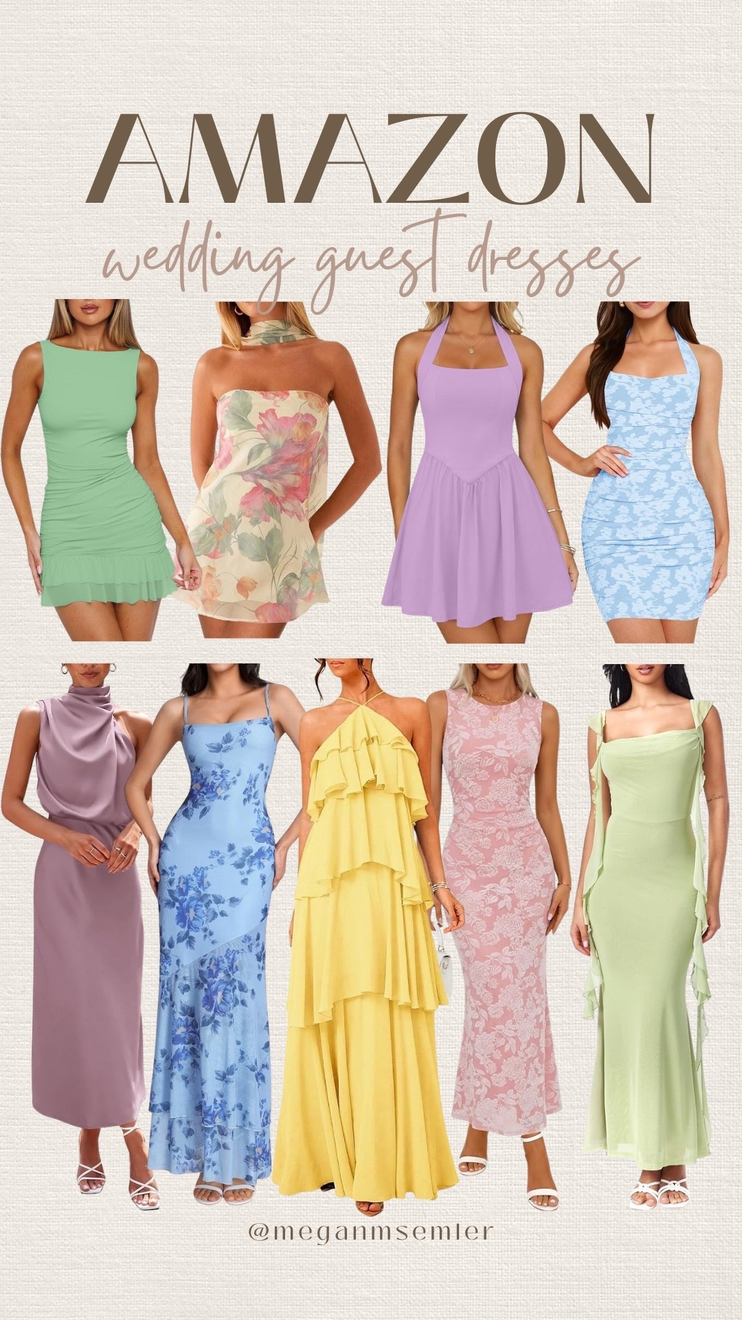 Amazon wedding guest dresses for summer!

#LTKgrwm #LTKootd #LTKWedding