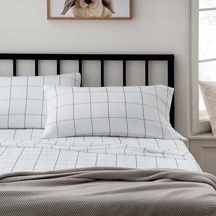 Linenspa Microfiber Four-Piece Sheet Set - Multiple Styles and Colors - Super Soft Feel - Fun Pat... | Amazon (US)