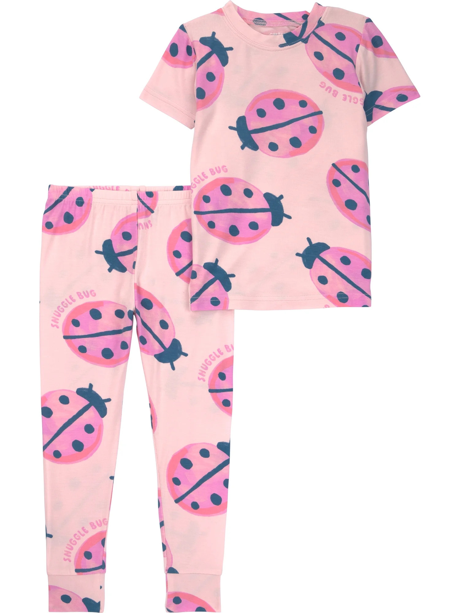 Carter's Child of Mine Baby and Toddler ComfySoft Pajama Set, 2-Piece, Sizes 12M-5T | Walmart (US)