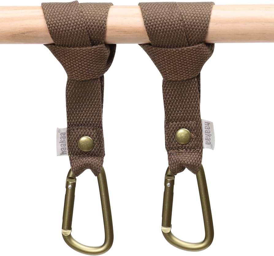 haakaa Baby Stroller Hooks for Bags丨Universal Stroller Straps and Hooks, Non-Slip with One-Hand... | Amazon (US)