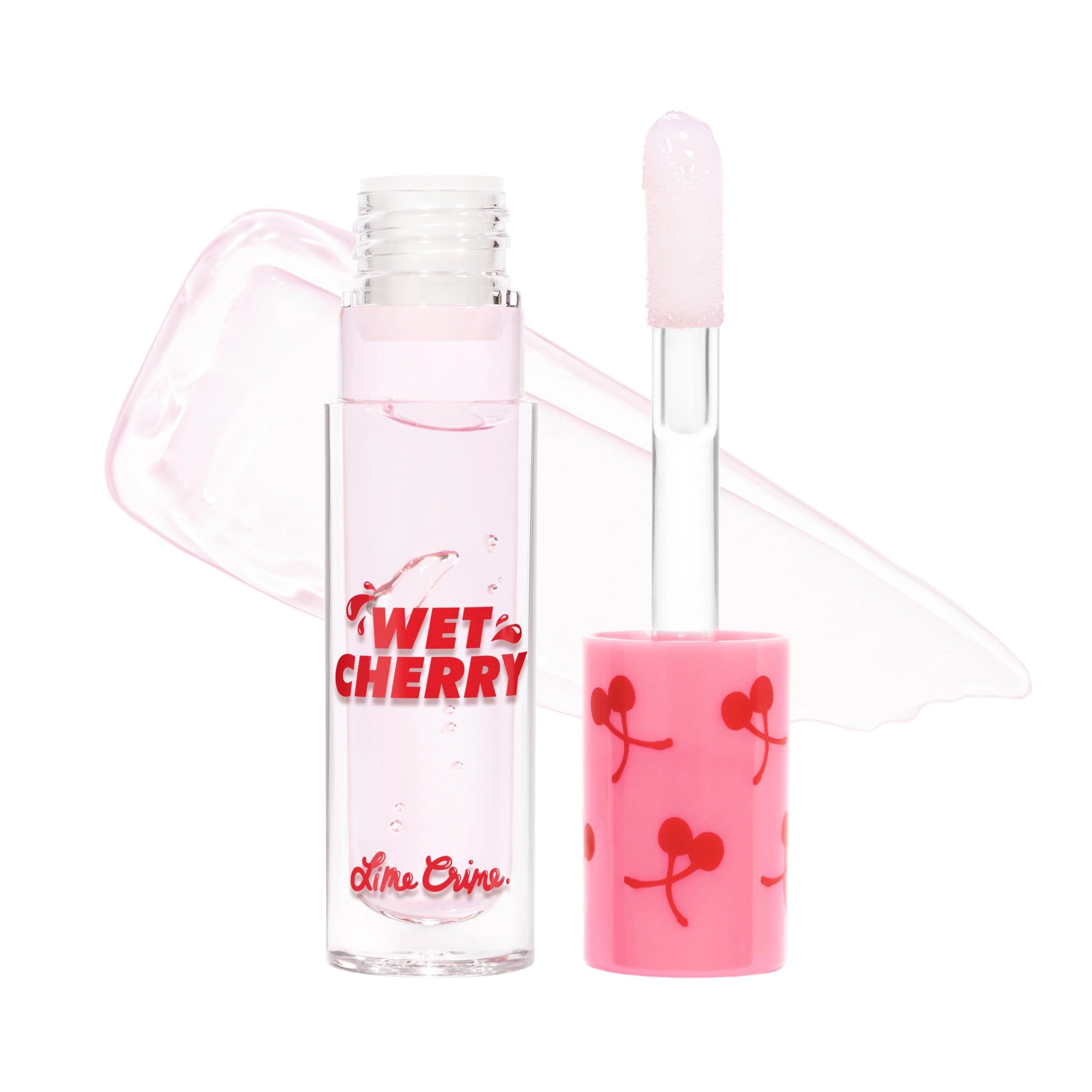 Wet Cherry Lip Gloss | Color Lip Gloss - Wet Cherry Lip Makeup | Lime Crime
